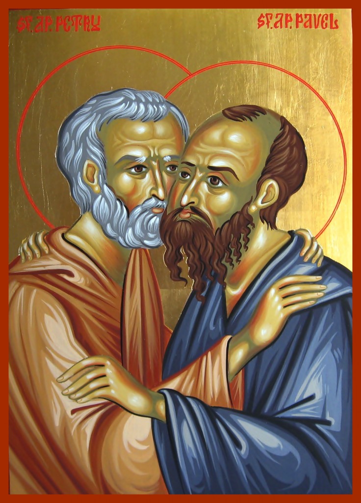 Acatistul Sfinţilor Apostoli Petru şi Pavel Catedrala "Schimbarea la